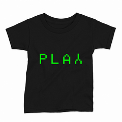 Remera Infantil Manga Corta PLAY 01