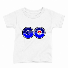 Remera Infantil Manga Corta POKEMON GO 01