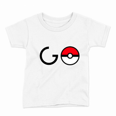 Remera Infantil Manga Corta POKEMON GO 12