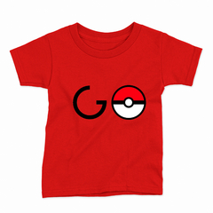 Remera Infantil Manga Corta POKEMON GO 12 - Wildshirts