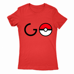 Remera Mujer Manga Corta POKEMON GO 12 - Wildshirts