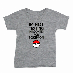 Remera Infantil Manga Corta POKEMON GO 26