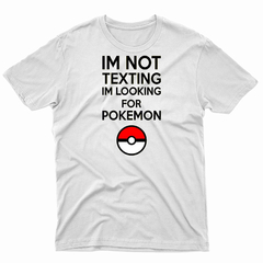 Remera Unisex Manga Corta POKEMON GO 26 en internet