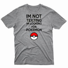 Remera Unisex Manga Corta POKEMON GO 26