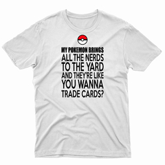 Remera Unisex Manga Corta POKEMON GO 30