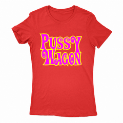 Remera Mujer Manga Corta PUSSY WAGON 01 - Wildshirts