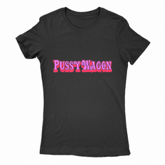 Remera Mujer Manga Corta PUSSY WAGON 02 - Wildshirts