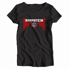 Remera Mujer Manga Corta RAMMSTEIN 09