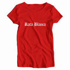 Remera Mujer Manga Corta RATA BLANCA 01 - comprar online