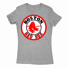 Remera Mujer Manga Corta RED SOX 01