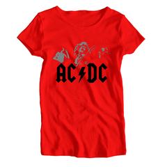 Remera Mujer Manga Corta AC/DC 06 - Wildshirts