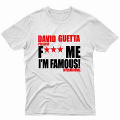 Remera Unisex Manga Corta DAVID GUETTA 01 - comprar online