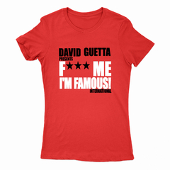 Remera Mujer Manga Corta DAVID GUETTA 01 - Wildshirts