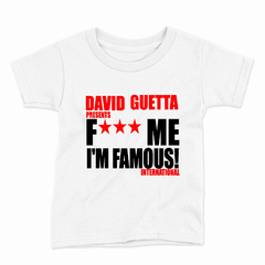 Remera Infantil Manga Corta DAVID GUETTA 01 - comprar online