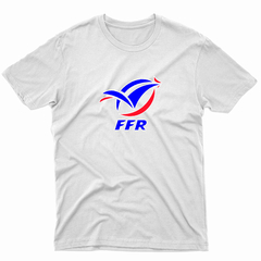 Remera Unisex Manga Corta FFR federacion rugby francia 01 - comprar online