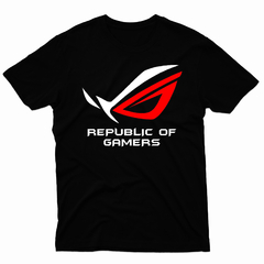 Remera Unisex Manga Corta REPUBLIC OF GAMERS 01 - comprar online