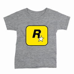 Remera Infantil Manga Corta ROCKSTAR 01