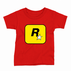 Remera Infantil Manga Corta ROCKSTAR 01 - Wildshirts