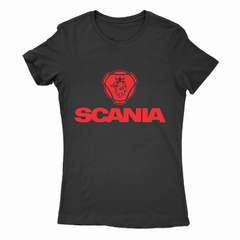 Remera Mujer Manga Corta SCANIA 01