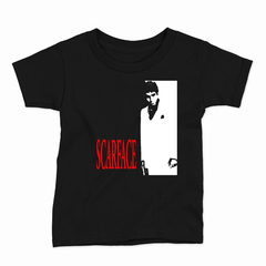 Remera Infantil Manga Corta SCARFACE 01