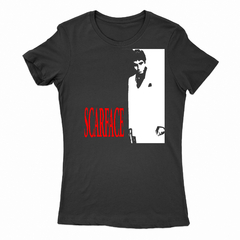 Remera Mujer Manga Corta SCARFACE 01