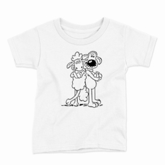 Remera Infantil Manga Corta SHAUN THE SHEEP 01