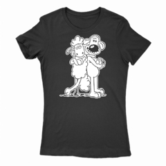 Remera Mujer Manga Corta SHAUN THE SHEEP 01 - Wildshirts