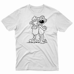 Remera Unisex Manga Corta SHAUN THE SHEEP 01