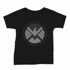 Remera Infantil Manga Corta SHIELD 02 - Wildshirts