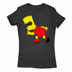 Remera Mujer Manga Corta SIMPSONS BART 01 - Wildshirts