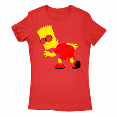 Remera Mujer Manga Corta SIMPSONS BART 01 en internet