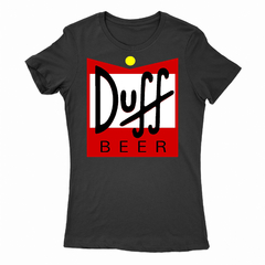 Remera Mujer Manga Corta SIMPSONS CERVEZA DUFF 01