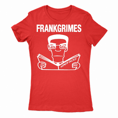 Remera Mujer Manga Corta SIMPSONS FRANK GRIMES 01 - Wildshirts