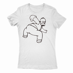 Remera Mujer Manga Corta SIMPSONS HOMER BUT 01 en internet