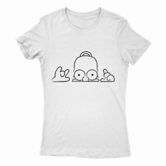 Remera Mujer Manga Corta SIMPSONS HOMER HEAD 01 - comprar online