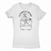 Remera Mujer Manga Corta SIMPSONS HOMER WITHOUT TV 01