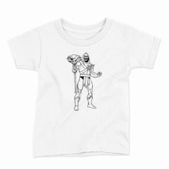 Remera Infantil Manga Corta SKELETOR MASTER OF THE UNIVERSE 01