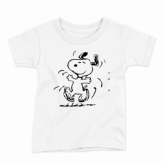 Remera Infantil Manga Corta SNOOPY 01