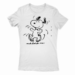 Remera Mujer Manga Corta SNOOPY 01