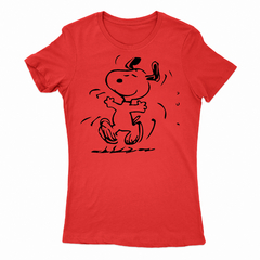 Remera Mujer Manga Corta SNOOPY 01 en internet