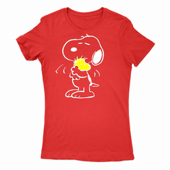 Remera Mujer Manga Corta SNOOPY 03 - Wildshirts