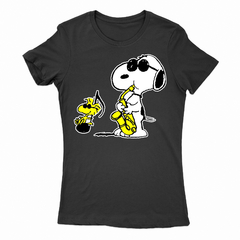 Remera Mujer Manga Corta SNOOPY 04 - Wildshirts