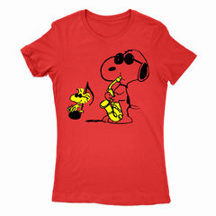 Remera Mujer Manga Corta SNOOPY 04 en internet