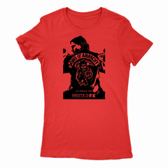 Remera Mujer Manga Corta SONS OF ANARCHY 01 en internet