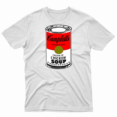 Remera Unisex Manga Corta SOPA CAMPBELLS 01