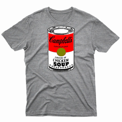 Remera Unisex Manga Corta SOPA CAMPBELLS 01 en internet