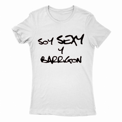 Remera Mujer Manga Corta SOY SEXI Y BARRIGON 01 en internet