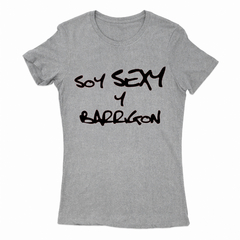 Remera Mujer Manga Corta SOY SEXI Y BARRIGON 01 - Wildshirts