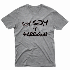 Remera Unisex Manga Corta SOY SEXI Y BARRIGON 01 - Wildshirts