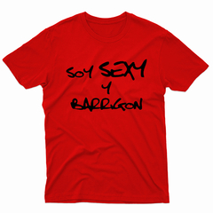 Remera Unisex Manga Corta SOY SEXI Y BARRIGON 01